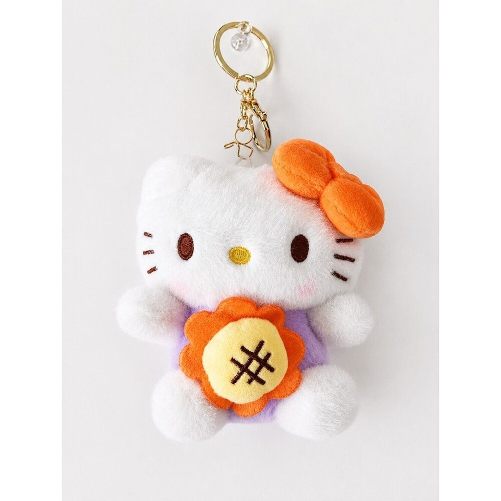 Women's XL Plush Hello Kitty keychain Bag Charm